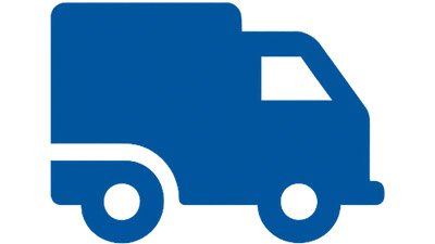 Symbol Lieferfahrzeug – Icon für Service oder Auslieferung